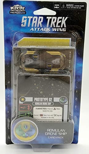 Image of WizKids Star Trek Attack Wing: Romulan Drone Ship Card Pack Wave 1 - English