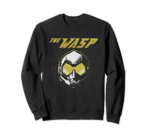 Image of AntMan and The Wasp Hope Mask Hexagon Sweatshirt