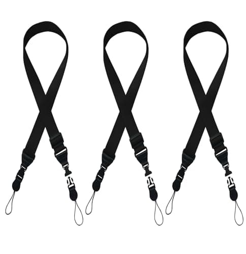 Image of XILIYAI 3 Pack Universal Shoulder Strap, Replacement Nylon Neck Lanyard, Comfortable Adjustable Shoulder Strap for iPad/Samsung Tablet Case,Camera Crossbody Laptop Binocular Luggage Bag