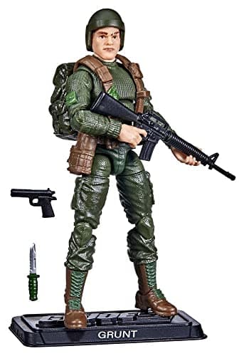 Image of Hasbro G.I. Joe Robert Grunt Graves Retro Collection 3.75'' Plastic Action Figure (F2727) (F27275L00)