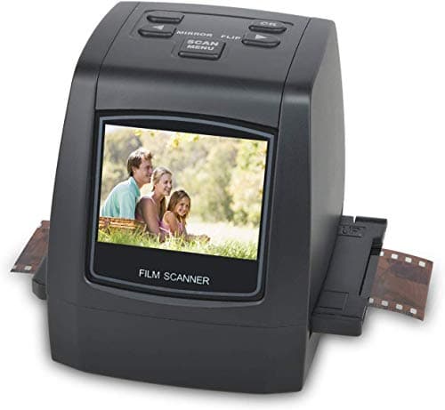 Image of DIGITNOW 22MP All-in-1 Film & Slide Scanner, Converts 35mm 135 110 126 and Super 8 Films/Slides/Negatives to Digital JPG Photos, Built-in 128MB Memory, 2.4 LCD Screen