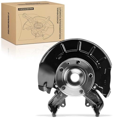 Image of Frankberg Steering Knukle Assembly Front Left for A1 8X A2 8Z0 Fabia I 6Y Fabia II 542 545 Rapid NH 1999-2021 6Q0407255AC