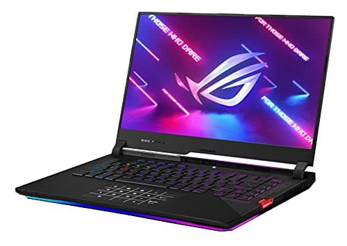 Image of ASUS ROG Strix Scar 15 Gaming Laptop, 15.6" 300Hz FHD IPS Display, AMD Ryzen 9 5900HX, 64GB DDR4 RAM, 4TB SSD, NVIDIA GeForce RTX 3080, Opti-Mechanical English Per-Key RGB Keyboard, Windows 11 Home
