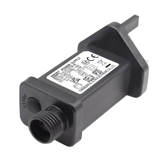Image of 32V 6W String Lights Indoor-Outdoor Power Adapter for CZJUTAI JT-EL/FC32V6W /3.6W-IP20 Christmas Lighting, with Multifunction Control Button (ScrewSocket(Switched-mode) 32V6W 1PCS)