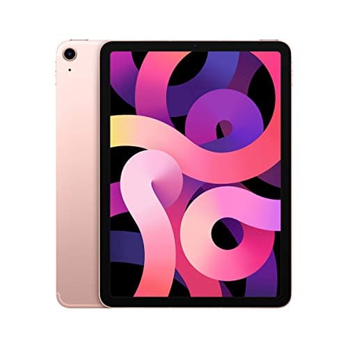 Image of 2020 Apple iPad Air (10.9 inch, WiFi + Cellular, 256GB) Rose Gold (Renewed)