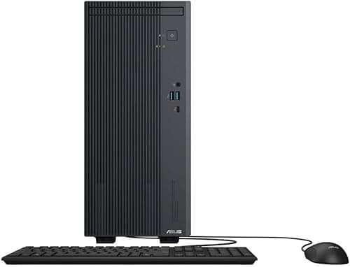 Image of ASUS V500 Mini Tower Desktop PC, Intel Core i5-13420H CPU, 8GB RAM, 1TB SSD, WiFi 6 + Bluetooth, Windows 11, V500MV-13420H143W