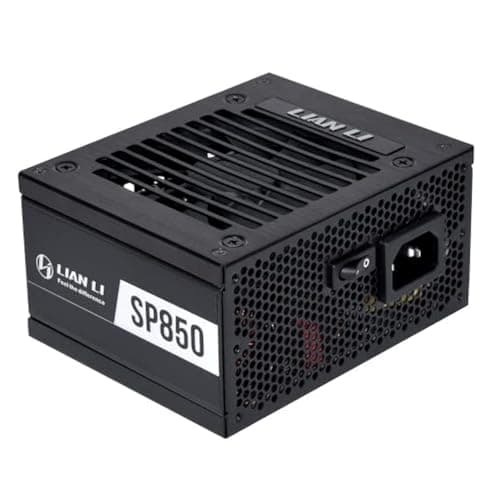 Image of Lian Li SP 850 80+ Gold, Black Color, Performance SFX Form Factor Power Supply - SP850 Black