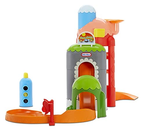 Image of Little Tikes Learn & Play Roll Arounds Rollin' Railroad - Toy for Kids - Train Playset for Toddlers, Ages 18 Months & Up - Includes 3 Toy Train Cars