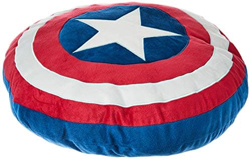Image of MARVEL Captain America 'Civil War' Shield Decorative Pillow, 1 Count (Pack of 1)