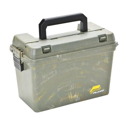Image of Plano Element Proof Field/Ammo Box - Medium,Lockable Toolbox, Tool Storage, Ammunition Boxes, Home Safe, Waterproof Container, Perfect for Range shooting, Hunting, Airsoft, Shooting sports
