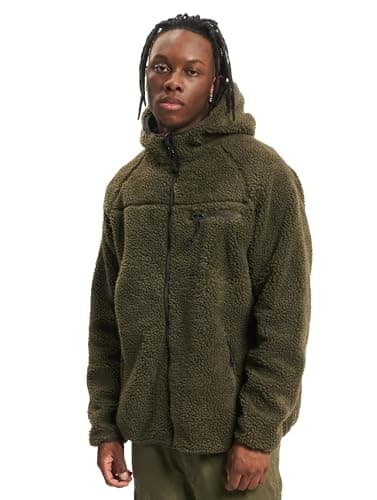Image of Brandit Teddyfleece Worker Jacket, color: olive, size: M