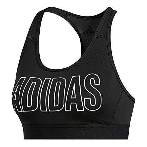 Image of Adidas Drst Ask Sp BRN Sports Bra - Black/White, Small