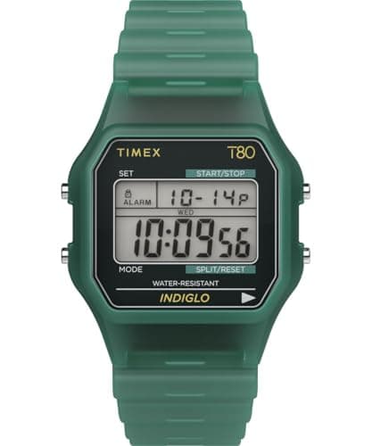 Image of Timex Unisex Digital Quartz Watch T80