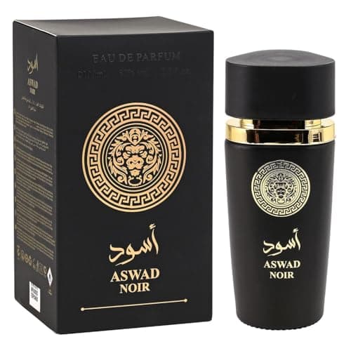 Image of Aswad Noir Eau De Parfum for Men – 100ml | Luxurious Arabian Scent Fragrance Spray with Oud, Vanilla & Amber