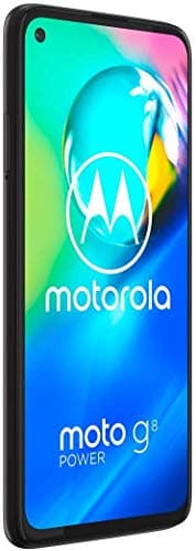 Image of Motorola Moto G8 power 6.4 Inch FHD+ zero-notch display, Qualcomm Snapdragon SD665, 16MP main camera, 2MP macro camera, 5000 mAH battery, Dual SIM, 4/64GB, Android 10, Smoke Black (Renewed)