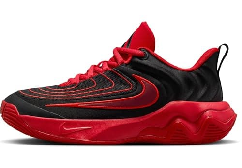 Image of Nike Giannis Immortality 4 Older Kids' Basketball Shoe, Black/Team Red-University Red, 32 EU, Black Team Red University Red, 13.5 UK Child
