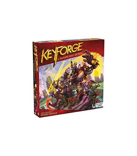 Image of Asmodee-Keyforge, The Call of the Archon Starter Set Board Game, Red, 10600