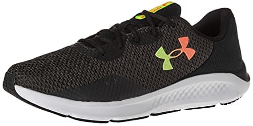 Image of Under Armour Men's Charged Pursuit 3 Sneaker, Jet Gray (100)/Black, 10 UK