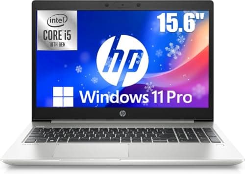 Image of HP ProBook 450 G7 Business Laptop, 15.6-Inch(1366x768), Intel Core i5-10210U, 16GB RAM, 256GB SSD, US QWERTY Keyboard, Windows 11 Pro (Renewed)