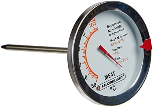 Image of Le Creuset Meat Thermometer, Celsius, Metal, 98100200000100