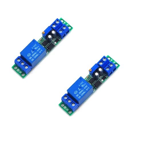 Image of DollaTek 2Pcs DC 12V Time Delay Relay Module Car Auto Delay Timer Control Swith With Optocoupler Signal Trigger Adjustable Timming Relay