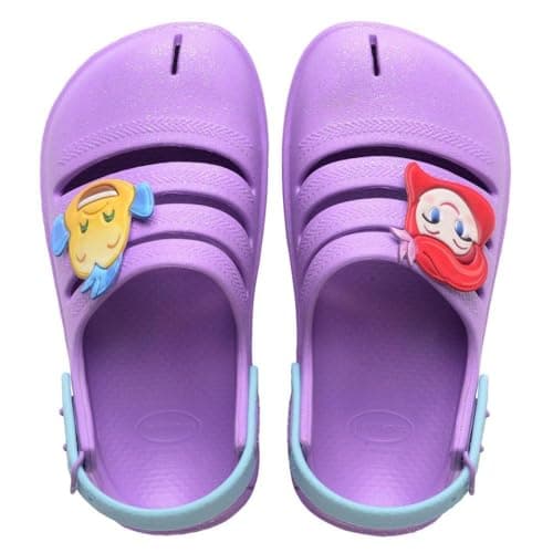 Image of Havaianas Kids Clog Princesas Prisma Purple 12/13C