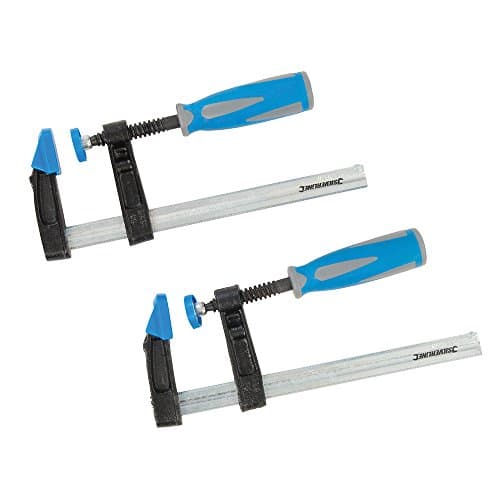 Image of Silverline 590588 F-Clamp Set 2pce 150 x 50 mm