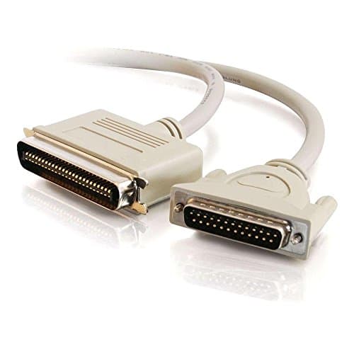Image of C2G 10ft Double Shielded SCSI-1 DB25M/C50M System Cable SCSI Cable 3 m Grey