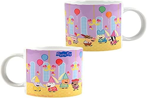 Image of Peppa Pig 320 ml Ceramic Cup Festival Hall 320 ml Multi-Coloured