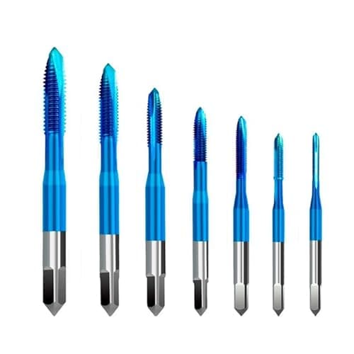 Image of NWPNLXEA M2-M18 HSS Thread Tap Drill Machine Tap Straight Flute Thread Screw Tap Hand Tools 1Pcs(M2.5x0.45) NWPNLXEA