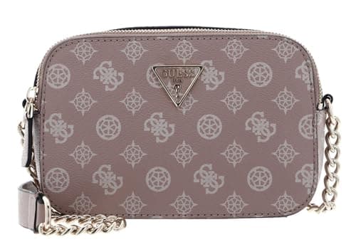 Image of GUESS cross body bag Noelle Girlfriend Crossbody Camera Bag Light Rose Logo