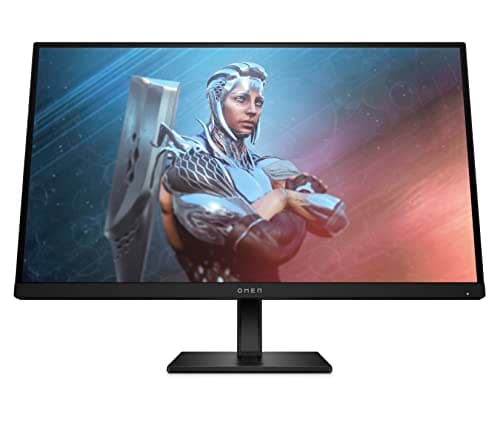 Image of HP OMEN 27 Gaming Monitor | 27'' Full HD IPS 165hz | Gaming Console Compatible | 2x HDMI 2.0 | 1x DisplayPort 1.4 | AMD FreeSync Premium | Tilt Pivot & height adjustments | VESA Mountable | Black