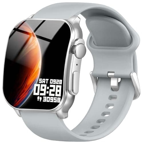 Image of Smart Watch for Men Women Answer/Make Call, 2.01" AMOLED Curved Fitness Watch with Heart Rate/Sleep/Stress Monitor, 2026 New Smartwatch with 110+ Sport Modes, IP68 Activity Tracker for Android iOS