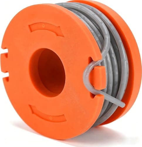 Image of MOECSHSY Strimmer Spool for Mac Allister, Spear & Jackson, Qualcast,1.6mm Double Autofeed Spools Replacement Compatible with Mac Allister MGTP18Li - 1Pack