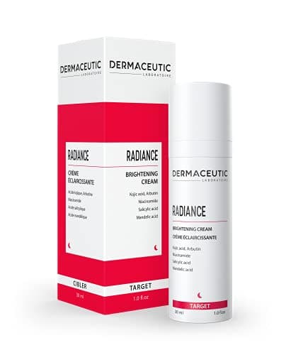 Image of Dermaceutic Radiance - Brightening Cream with Kojic Acid, Arbutin, Niacinamide, Salicylic and Mandelic Acids - 30 ml