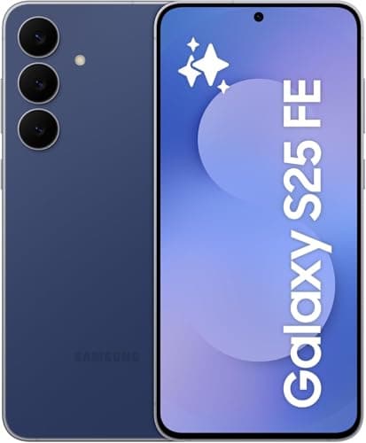 Image of Samsung Galaxy S25 FE 5G SM-S731B Exynos 2400 8GB RAM SIM-Free Unlocked Android 16 Smartphone (Navy, 256, GB) (Renewed)
