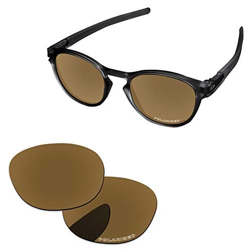 Image of PapaViva Replacement Lenses for Oakley Latch OO9265 Bronze Golden - Polarized