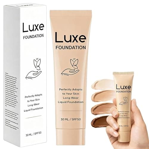 Image of Luxe Colour Changing Foundation, Luxe Foundation for Mature Skin, Spf 50, Medium Coverage, Buildable Formula, Lightweight, Long-Lasting (1 Pcs)