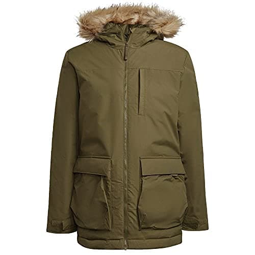 Image of adidas mens Utilitas Hooded Parka
