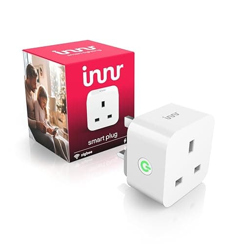 Image of Innr Zigbee Smart Plug, Works with Hue* and Alexa, works as Zigbee Repeater, Power Monitoring, 13A Smart Socket, 1-Pack