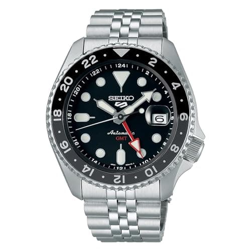 Image of Seiko 5 Sports Black Grape GMT SKX Re-interpretation Mens Watch SSK001K1