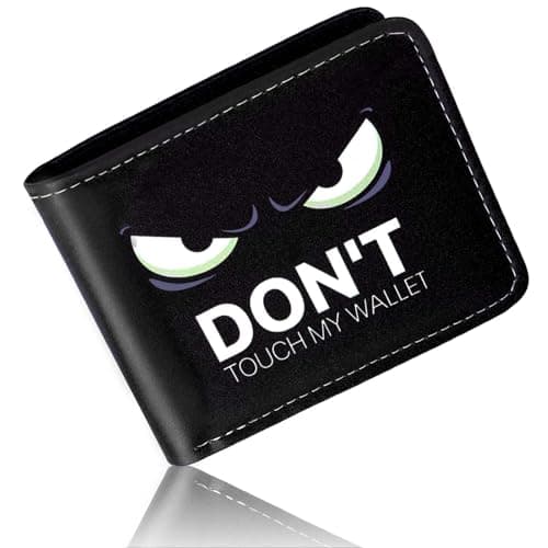 Image of yumcute Boys Wallet, Bifold RFID Blocking PU Leather Slim Wallet with Zip Coin Pocket Credit Card Currency Slots ID Window for Men Kids