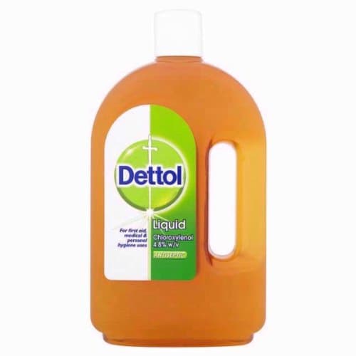 Image of Dettol Original Liquid Antiseptic Disinfectant 500ml (Pack of 12) – Multi-Purpose First Aid Antiseptic for Cuts, Wounds, Personal Hygiene & Surface Disinfection