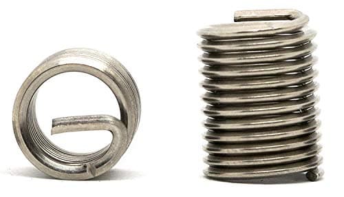 Image of (M8 x 1mm x 2D) Helicoil Wire Thread Repair Inserts Fine Pitch A2 Stainless Steel DIN 8140 (Pack of 10) G01CD