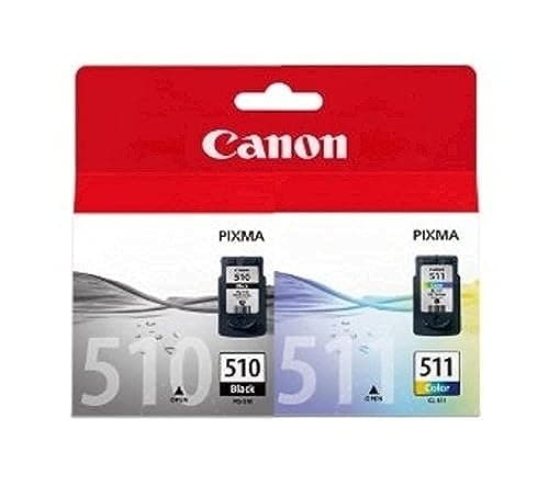 Image of Canon 2970B010 (PG-510 CL 511) Printhead multi pack, 220 pages, 9ml, Pack qty 2