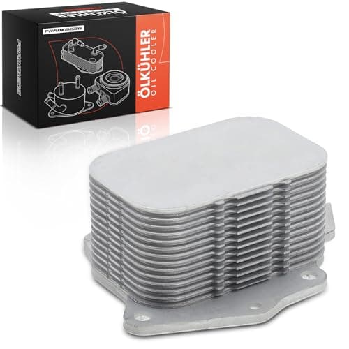 Image of Frankberg Oil cooler Compatible with Berlingo C2 C3 C4 C5 C-Max Fiesta Focus Mondeo 2 3 5 m.i.n.i 206 207 208 2008 308 3008 Partner 2003-2024