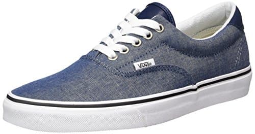 Image of Vans Men's UA Era 59 Low-Top Sneakers, Blue ((C&L) Chambray/Blue), 9.5 UK 44 EU