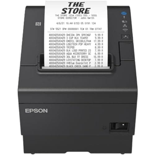 Image of Epson TM-T88VII [132] 180 x 180 DPI Wired & Wireless Thermal POS printer