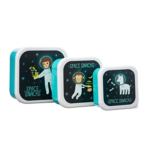 Image of Sass & Belle Space Explorer Lunch Boxes - Set Of 3