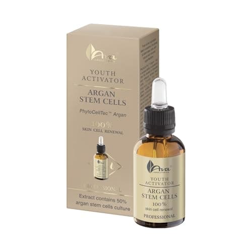 Image of Youth Activator Argan Stem Cell Serum for Face, Lifting & Skin Cell Renewal Skin Care Serum by AVA Laboratorium 30ml